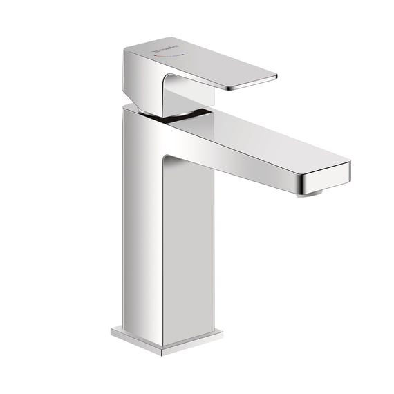 Duravit Robinet Sur Pied Wave - Hauteur Bec 77 Mm, Mitigeur Lavabo Eau Froide, Finition Bronze Brossé