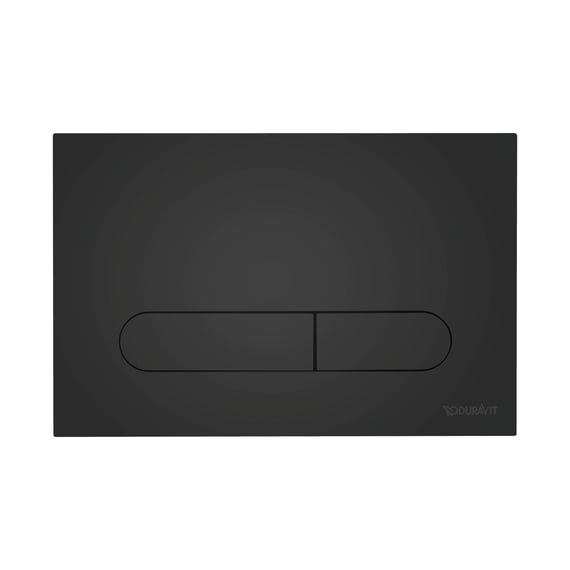 Duravit durasystem bet tigungsplatte beta 100 schwarz matt
