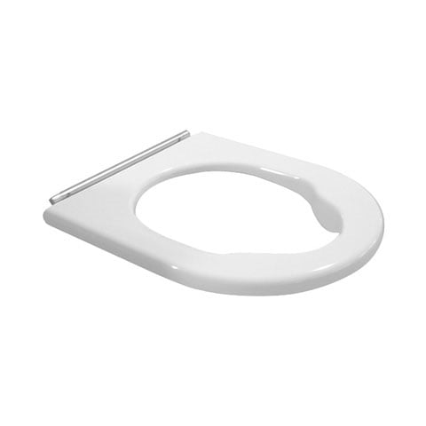 RAMM WC-Sitz Für Duravit Starck 2/3 – Antibakteriell, SoftClose, Weiß