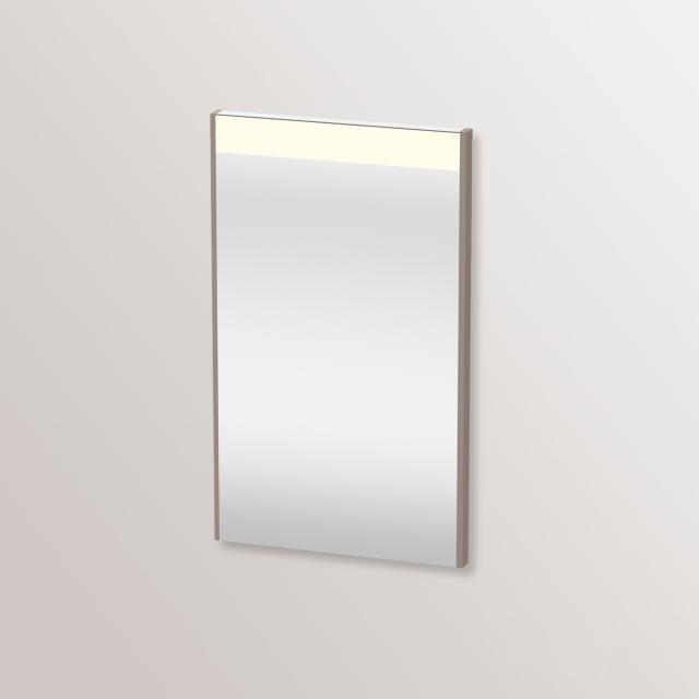 Duravit Brioso Spiegel mit LED-Beleuchtung basalt matt