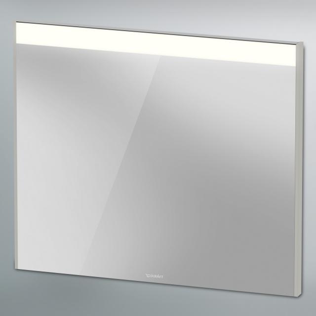 Duravit Brioso Spiegel mit LED-Beleuchtung betongrau matt