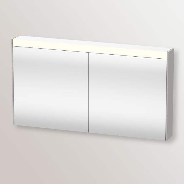 Duravit Brioso Spiegelschrank mit Beleuchtung und 2 Türen betongrau matt