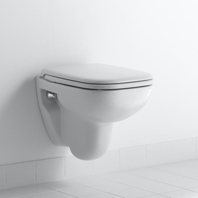 Duravit D-Code Wand-Tiefspül-WC Compact weiß