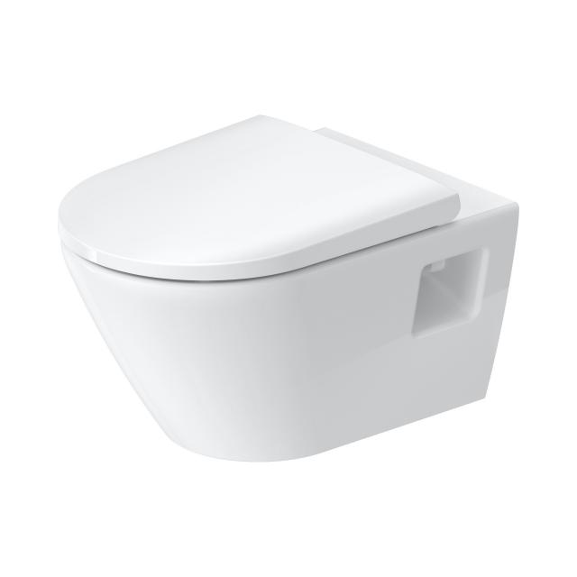 Duravit D-Neo Wand-Tiefspül-WC, rimless, mit WC-Sitz weiß