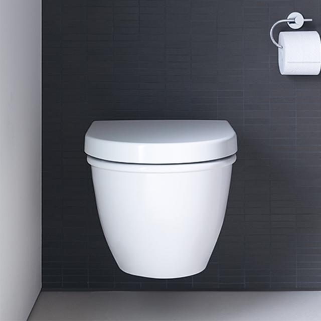 Duravit Darling New Wand-Tiefspül-WC, verlängerte Ausführung weiß, mit WonderGliss