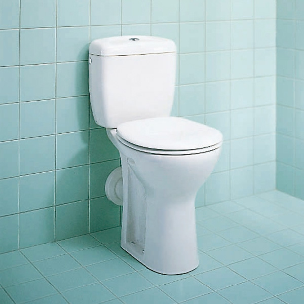 Duravit Duraplus Sudan Stand-Flachspül-WC weiß