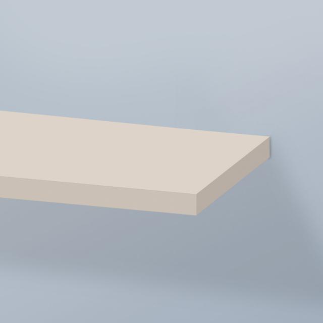Duravit DuraStyle Konsole ohne Ausschnitt für Aufsatz-/Einbauwaschtisch Compact taupe matt