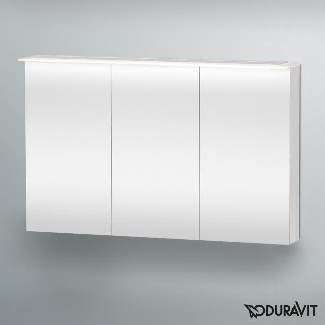 Duravit Happy D.2 Spiegelschrank mit Beleuchtung und 3 Türen weiß