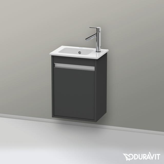 Duravit Ketho Handwaschbeckenunterschrank mit 1 Tür graphit matt