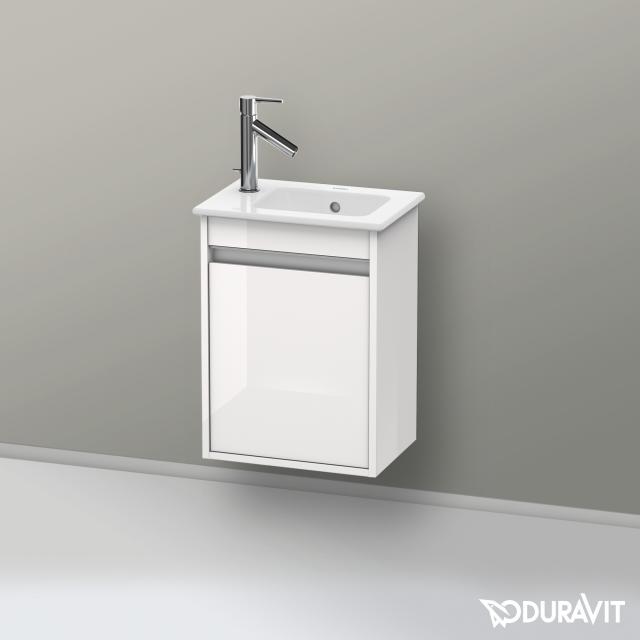 Duravit Ketho Handwaschbeckenunterschrank mit 1 Tür weiß hochglanz