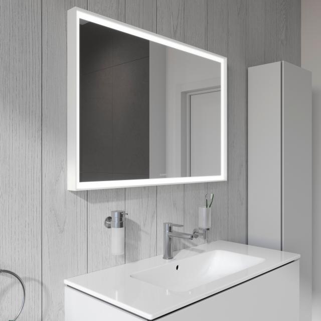 Duravit L-Cube Spiegel mit LED-Beleuchtung ohne Spiegelheizung