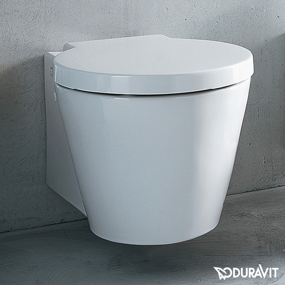 Duravit Starck 1 Wand-Tiefspül-WC weiß, mit WonderGliss