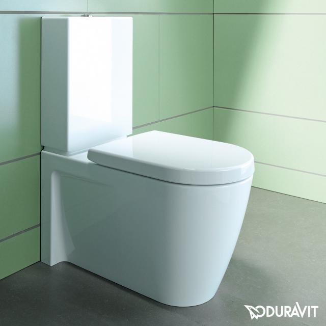 Duravit Starck 2 Stand-Tiefspül-WC für Kombination weiß