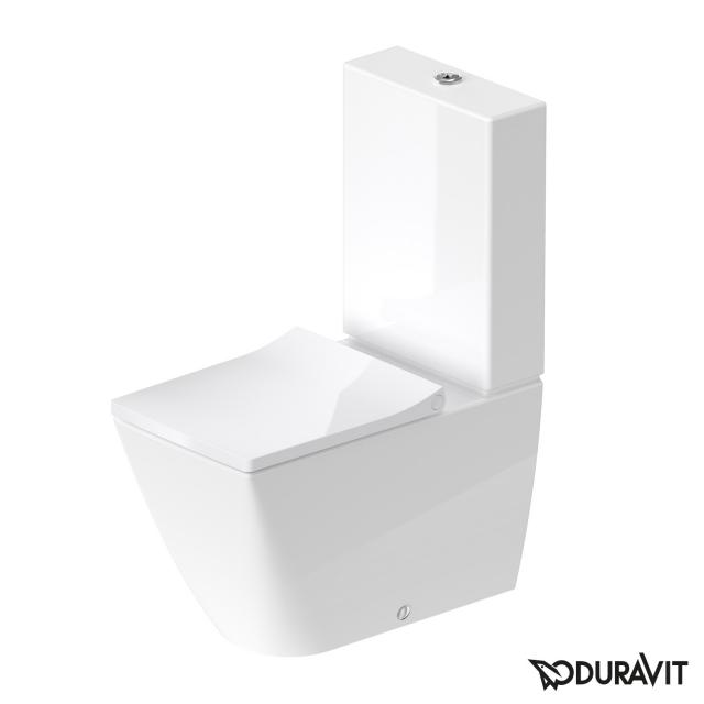 Duravit Viu Stand-Tiefspül-WC für Kombination weiß, mit WonderGliss