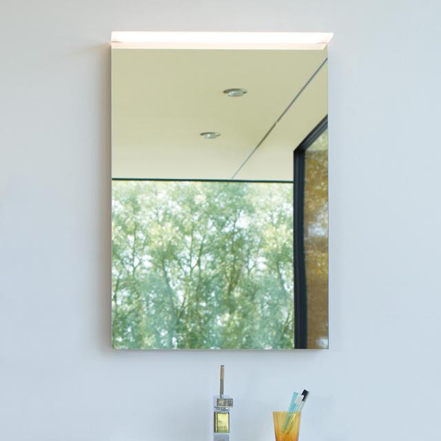 Duravit X-Large Spiegel mit LED-Beleuchtung weiß matt