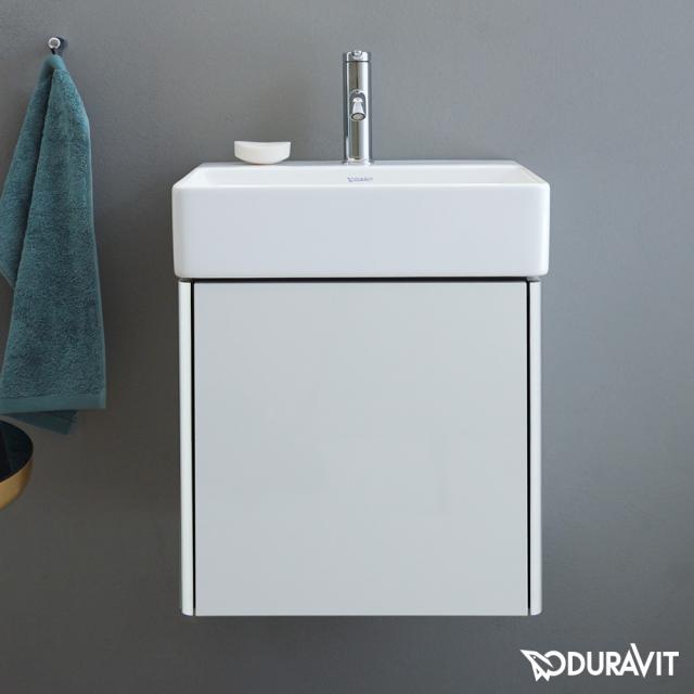 Duravit XSquare Handwaschbeckenunterschrank mit 1 Tür weiß matt