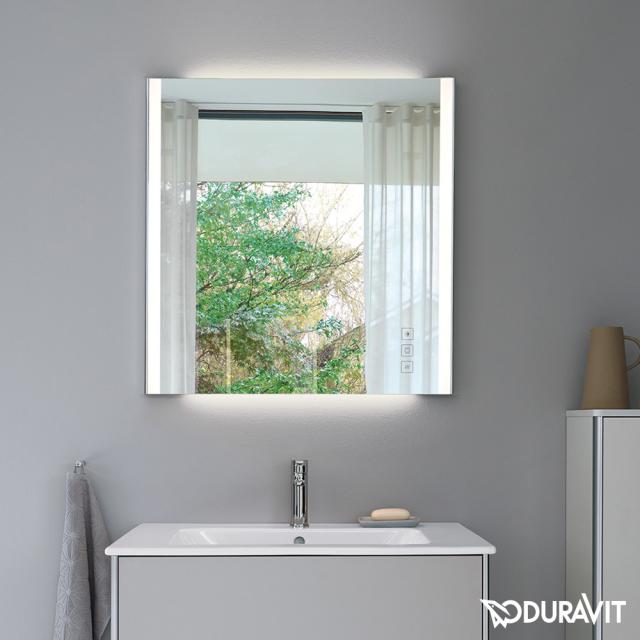 Duravit XSquare Spiegel mit LED-Beleuchtung