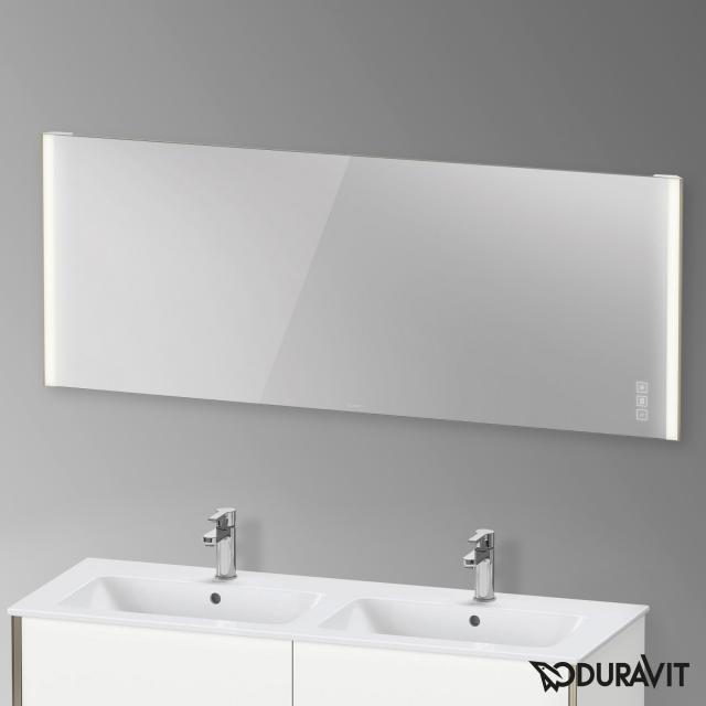 Duravit XViu Spiegel mit LED-Beleuchtung, Icon Version champagner matt