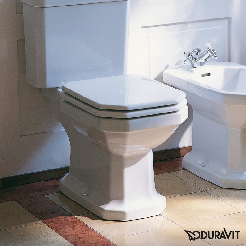Elegantes Stand Wc Mit Splkasten Abgang Senkrecht Bild