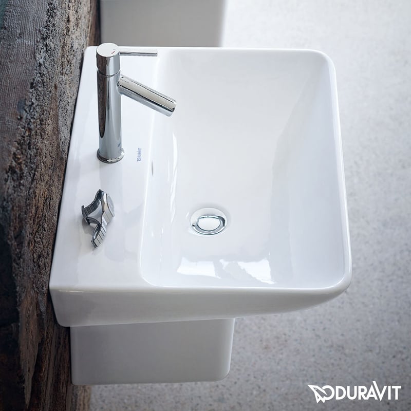 Duravit ME By Starck Waschtisch Wei Mit WonderGliss Mit 1 Hahnloch 
