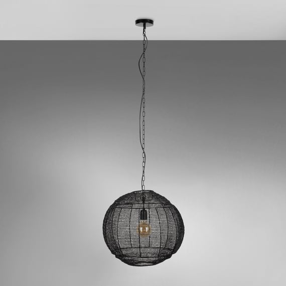 Dutchbone Meezan pendant light, E27 black - 5300195 | REUTER