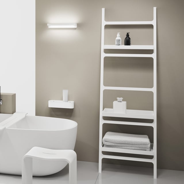 Decor Walther STONE towel ladder matt white - 0932050 | REUTER