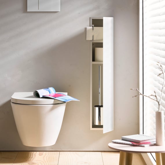 Emco Asis 2.0 Unterputz-WC-Modul optiwhite, Anschlag rechts 