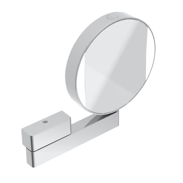 Beleuchteter Make-up-Spiegel - 1x/10x Vergrößerung, 3 Farblicht, Wiederaufladbar - Ideal Für Präzises Schminken