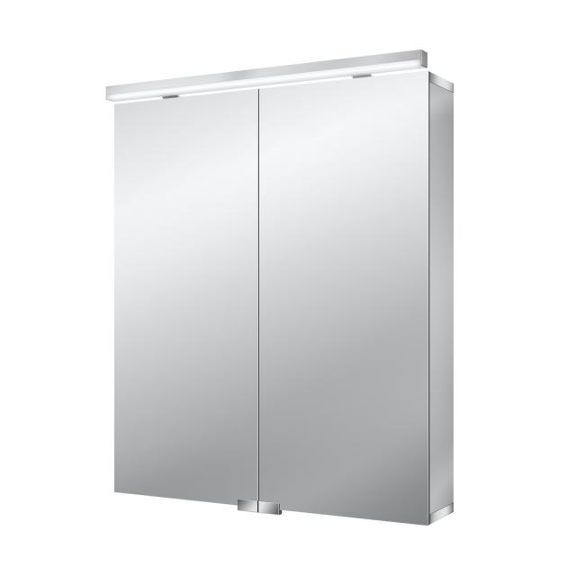 Emco Pure_Flat Aufputz-Spiegelschrank mit Beleuchtung und 2 Türen ohne Waschtischbeleuchtung