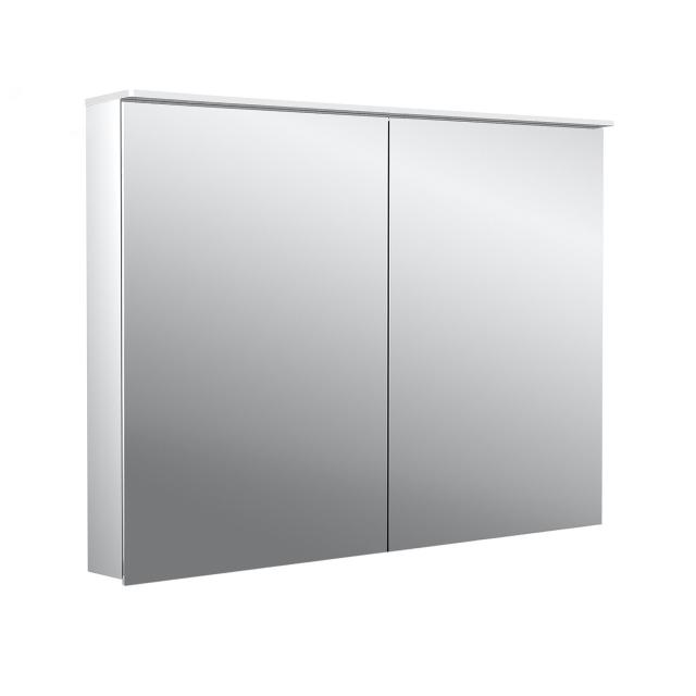 Emco Pure_Flat2 Design Spiegelschrank mit Beleuchtung und 2 Türen