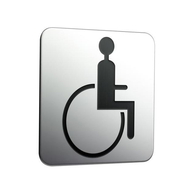 Emco System2 Türschild "Rollstuhlfahrer"