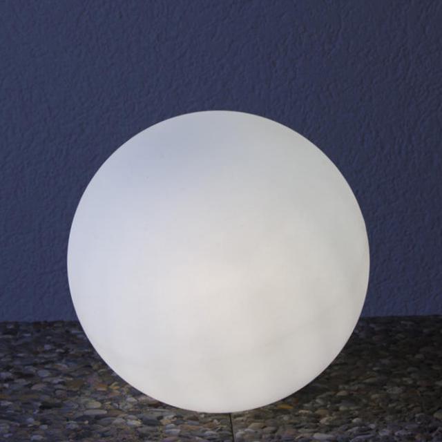 Epstein-Design Snowball ortsveränderliche RGBw LED Bodenleuchte mit Dimmer