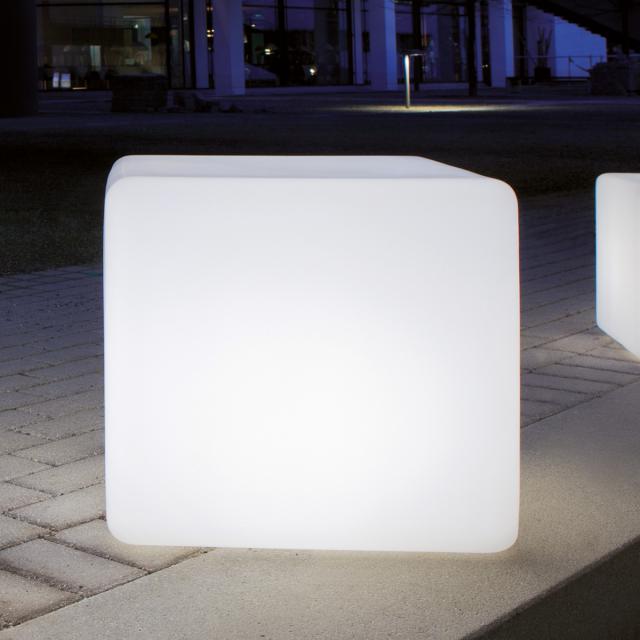 Epstein-Design Würfel RGBw LED Bodenleuchte mit Dimmer