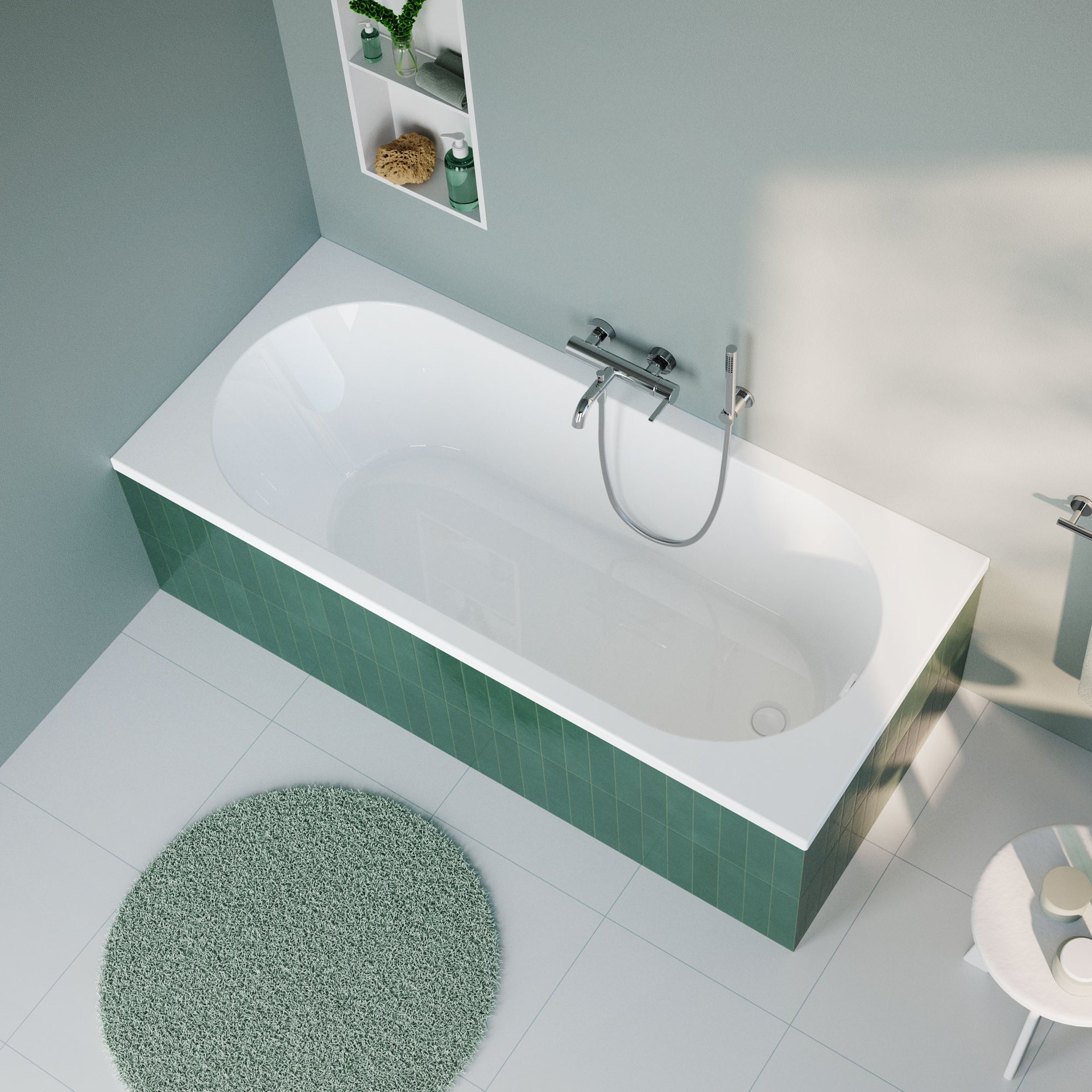 Straight Baths | Rectangular Baths
