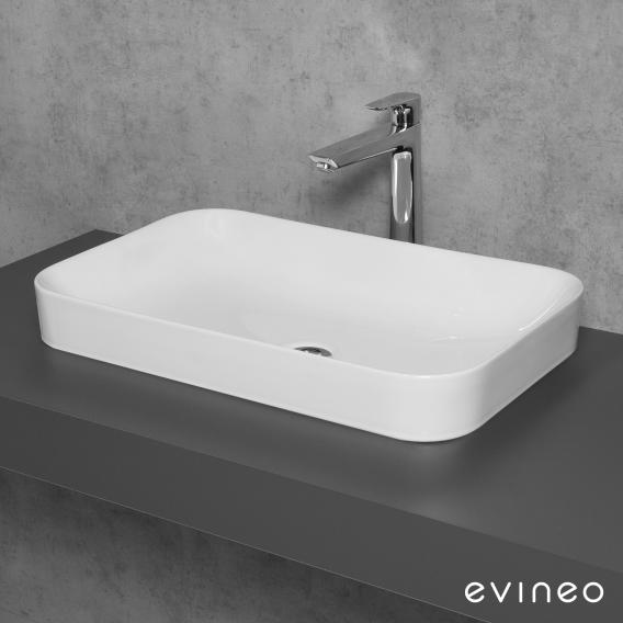 Evineo ineo3 soft Aufsatzwaschtisch B: 60 H: 11,8 T: 38 cm