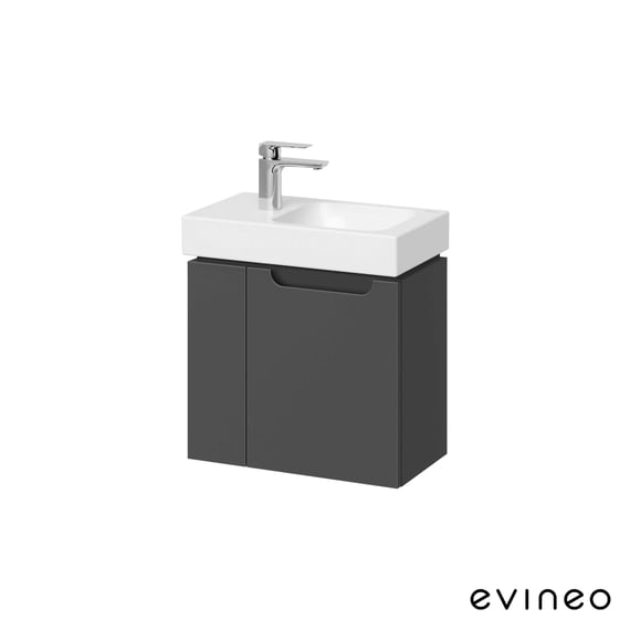 Geberit iCon Handwaschbecken, evineo ineo5 Unterschrank B: 53 cm