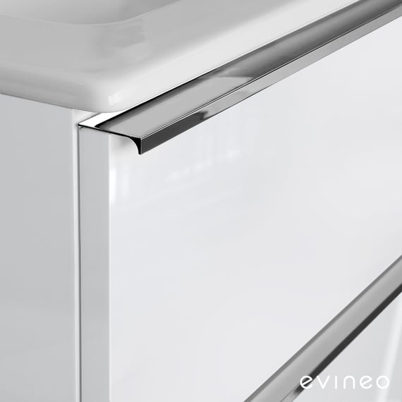 Duravit ME by Starck Waschtisch, evineo ineo4 Unterschrank B: 83 