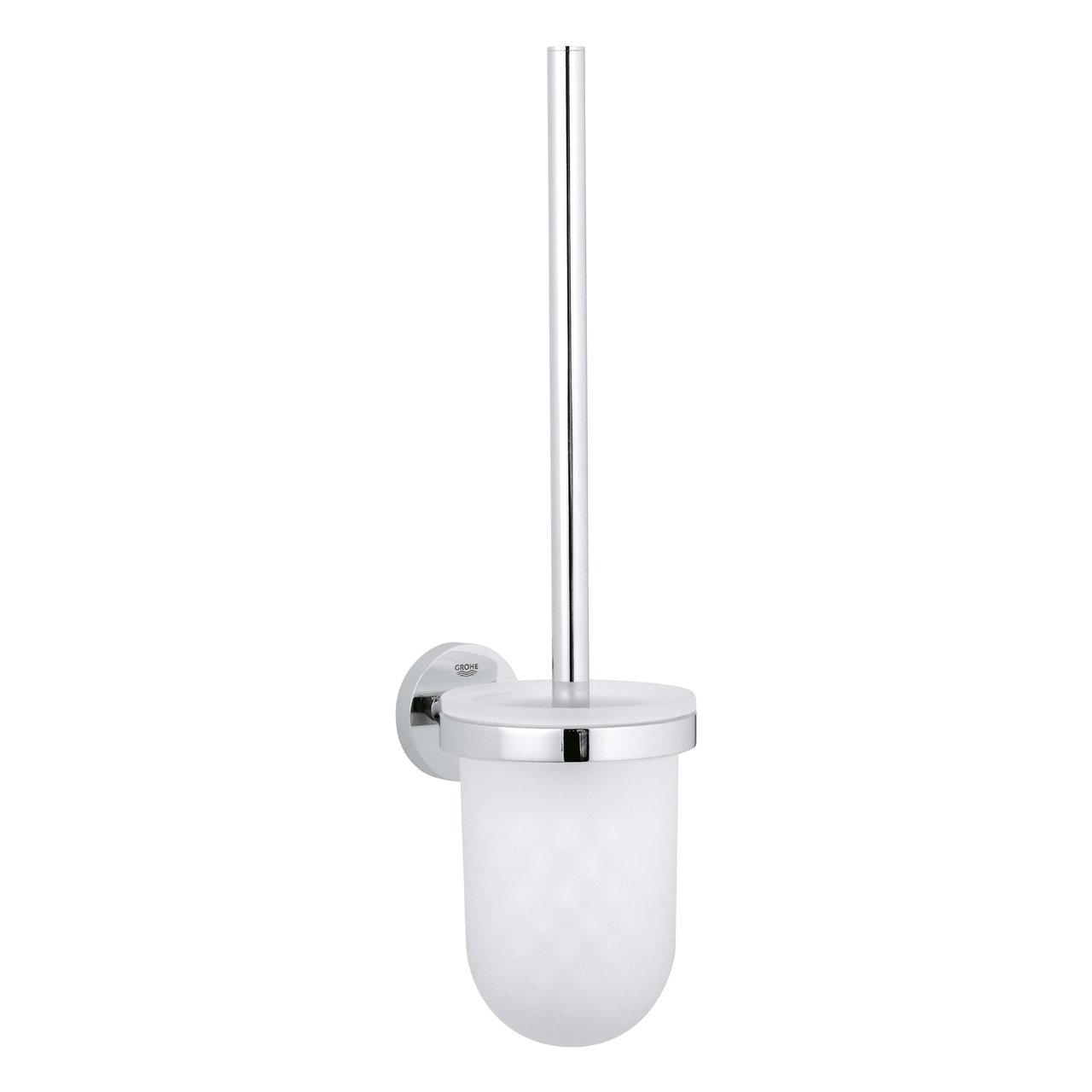 Grohe Essentials toilet brush set chrome