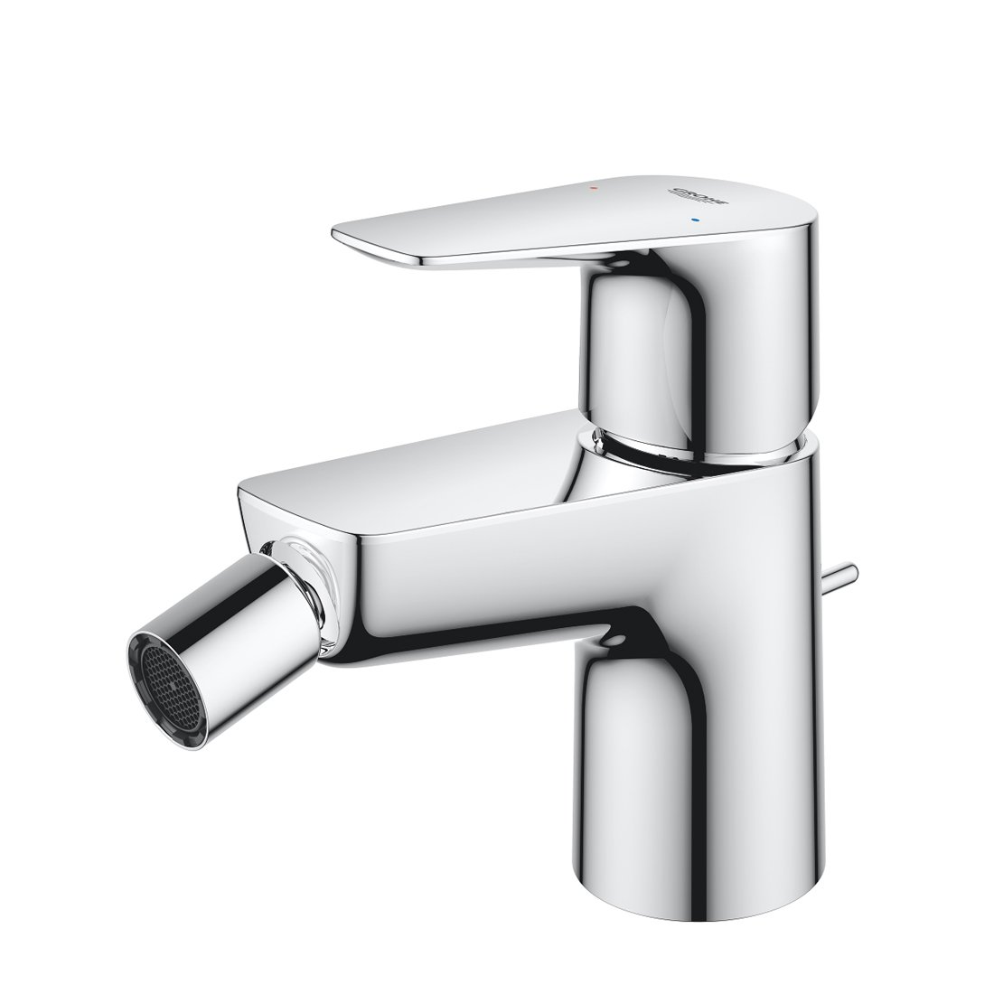Grohe Start Edge bidet mixer with pop-up waste set, with EcoJoy, chrome ...