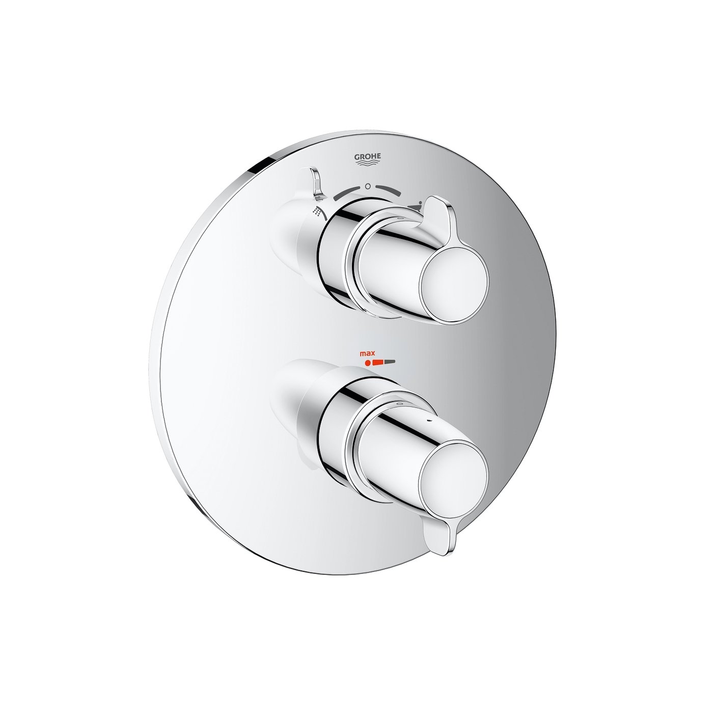 Produktbild von Geroosaty Thermostatische Kartusche Und Griff Aus Messing Für Mischbatterie Brausestange