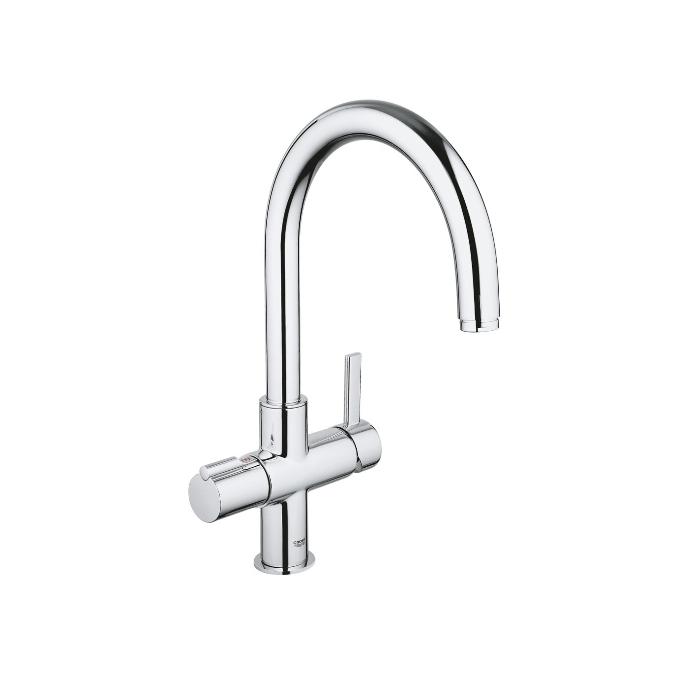 Grohe Red kitchen fitting, for hot water and filter systems, can be ...