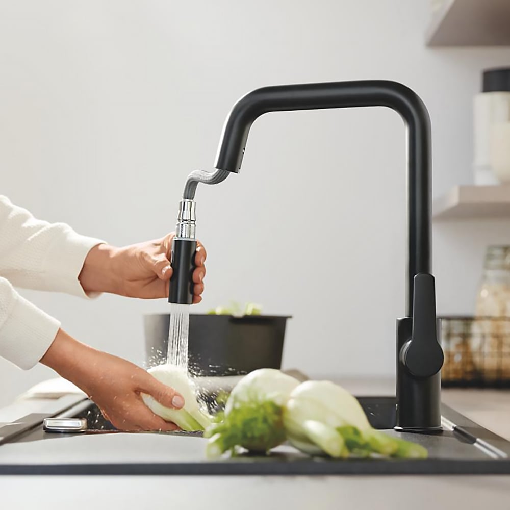 Spannende Kchenarmatur Schwarz Grohe Fotos
