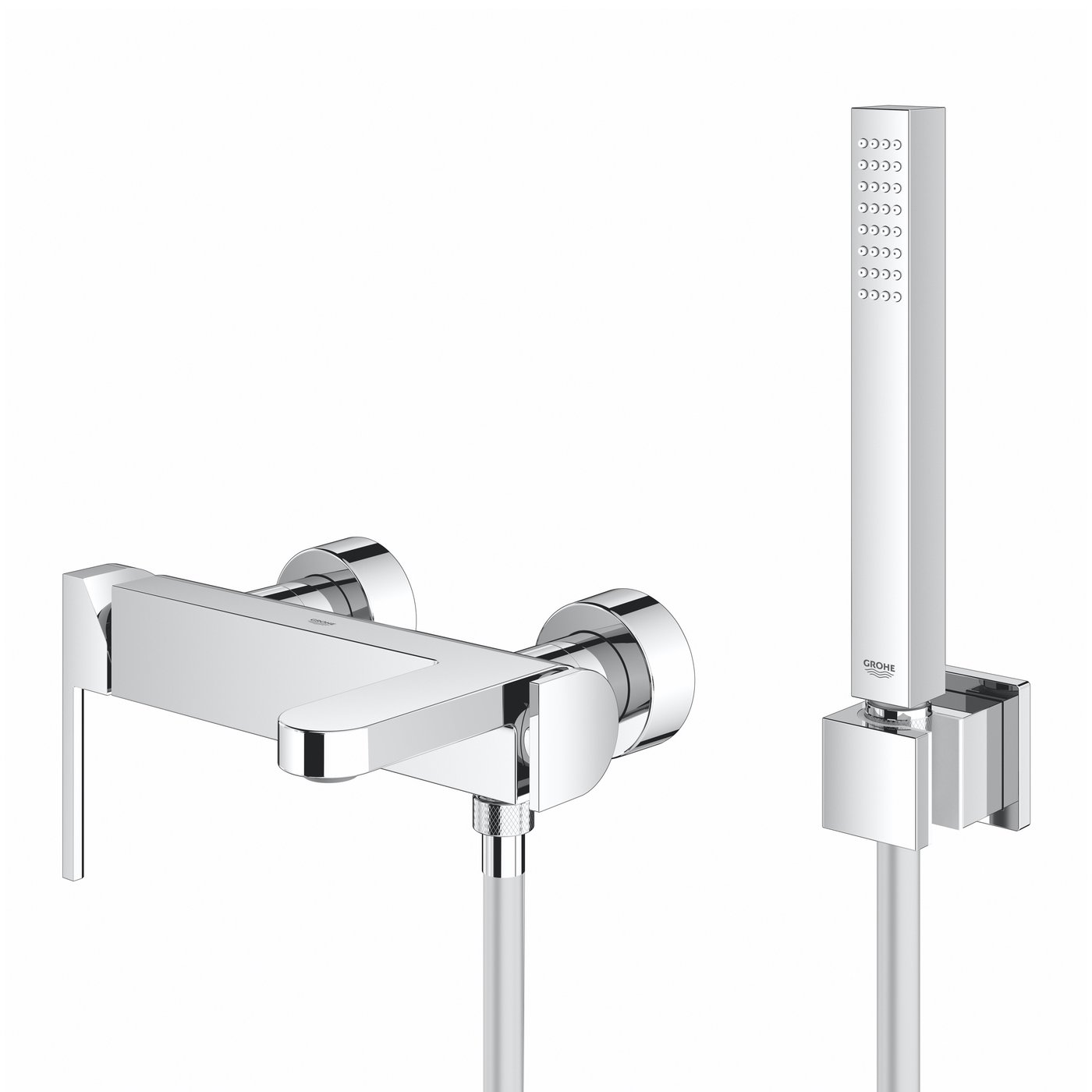 Grohe Plus exposed bath fitting, single-lever mixer chrome - 33547003 ...