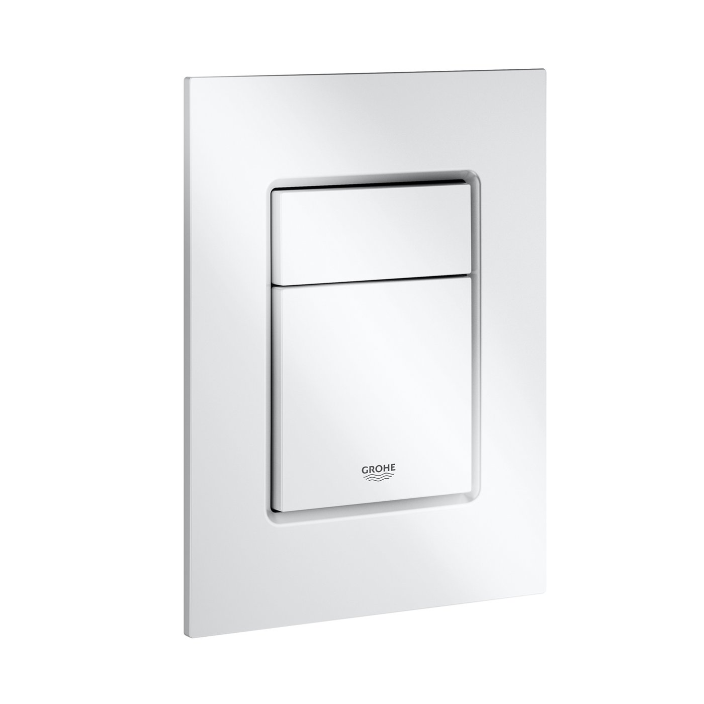 Bouton De Chasse D'Eau Grohe 37489000 - Extension 200 Mm, Finition Chromée - Pour Réservoir Encastré