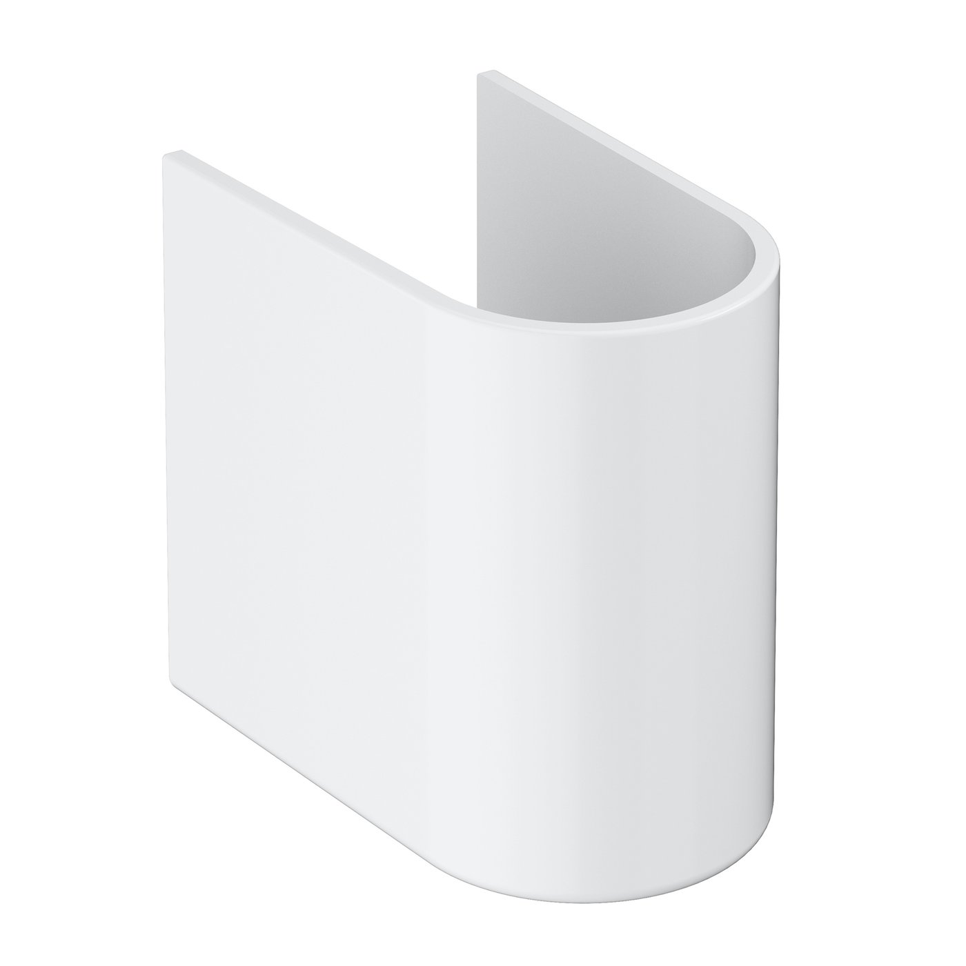 Grohe Euro Ceramic siphon cover, white - 39201000 | REUTER