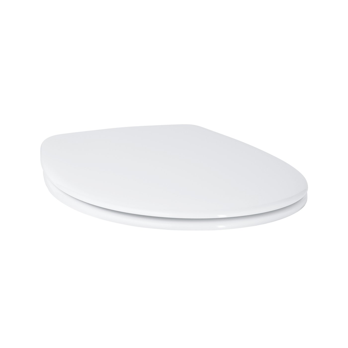 Grohe Bau Ceramic toilet seat with soft-close & removable, white ...