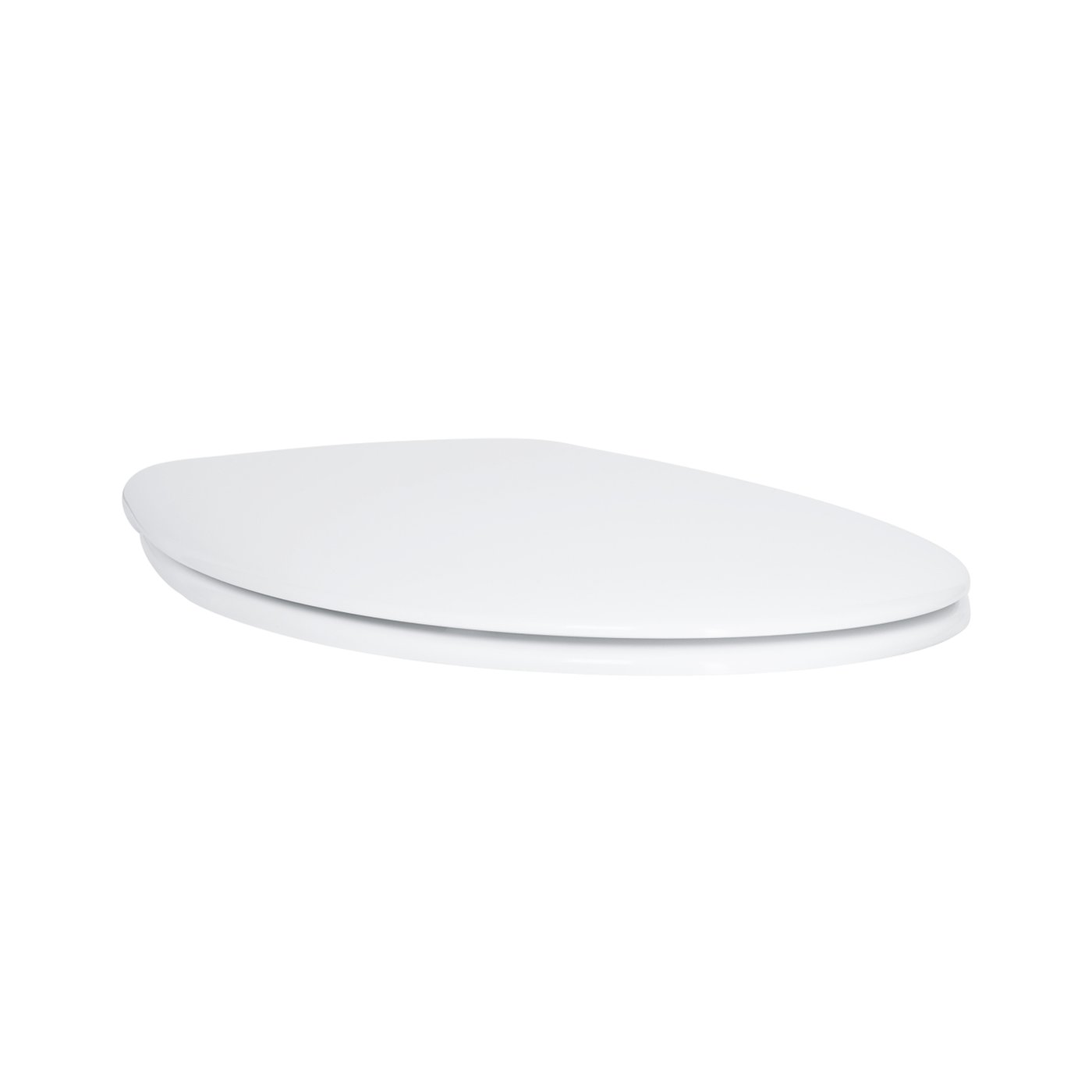 Grohe Bau Ceramic toilet seat with soft-close & removable, white ...