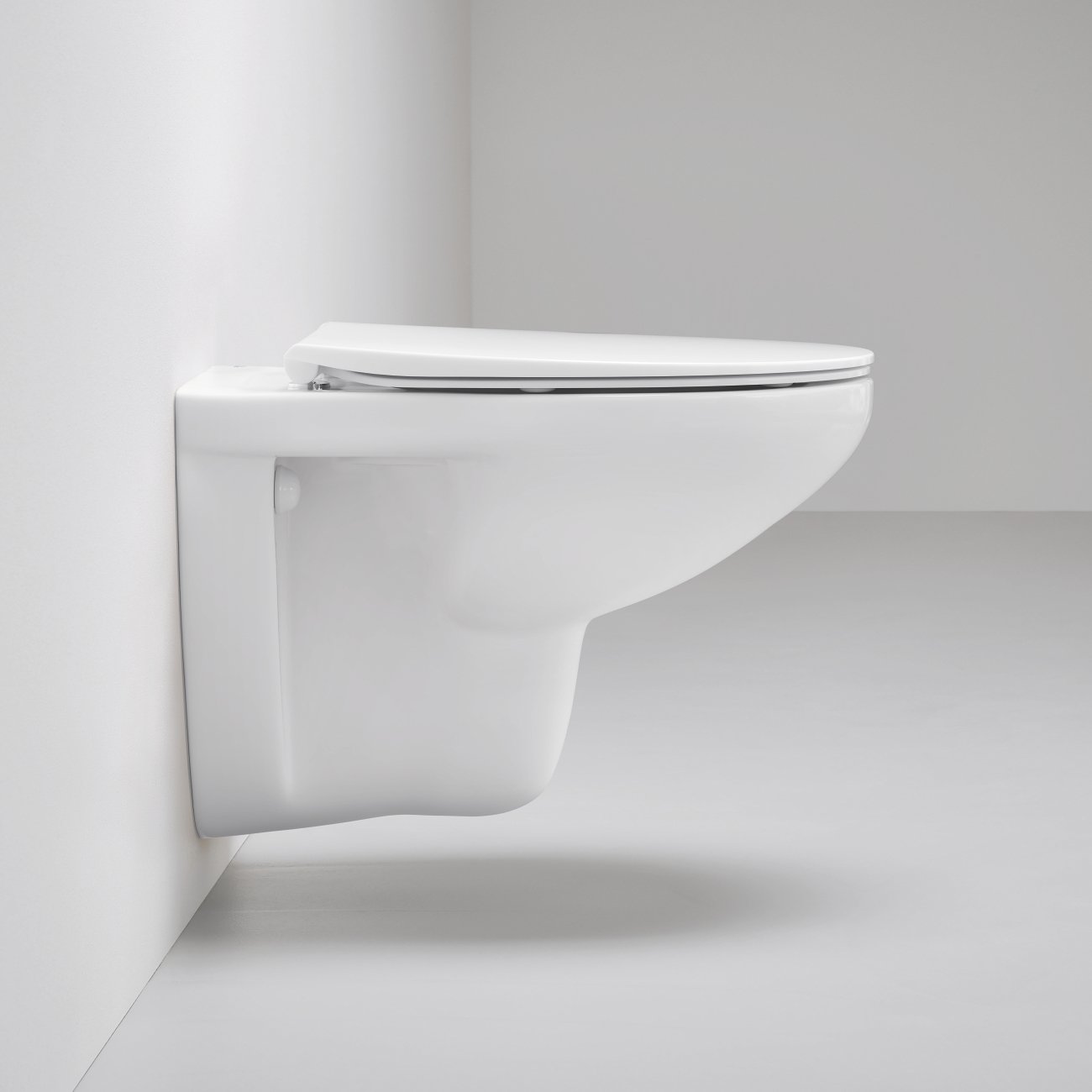 Grohe Bau Ceramic wall-mounted toilet with toilet seat with toilet seat ...
