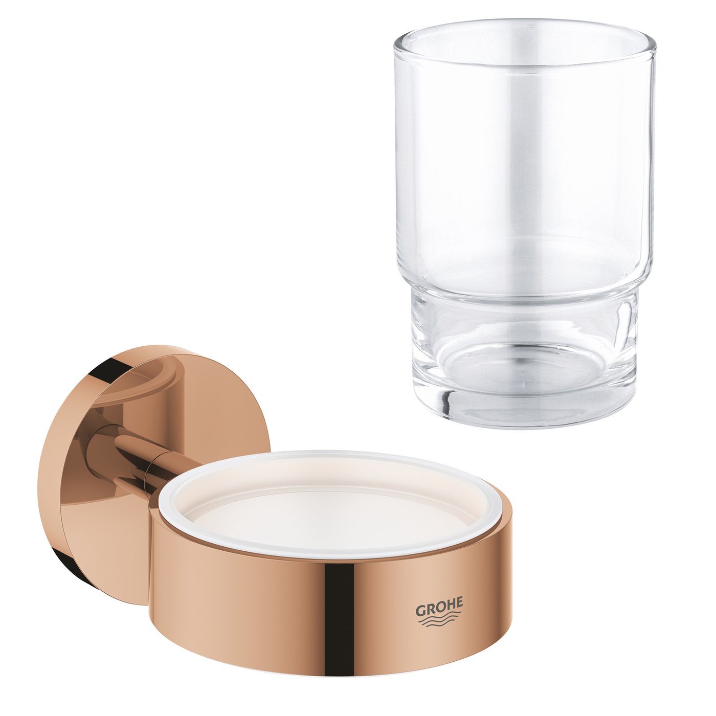 Grohe Essentials tumbler warm sunset - 40369DA1+40372001 | REUTER