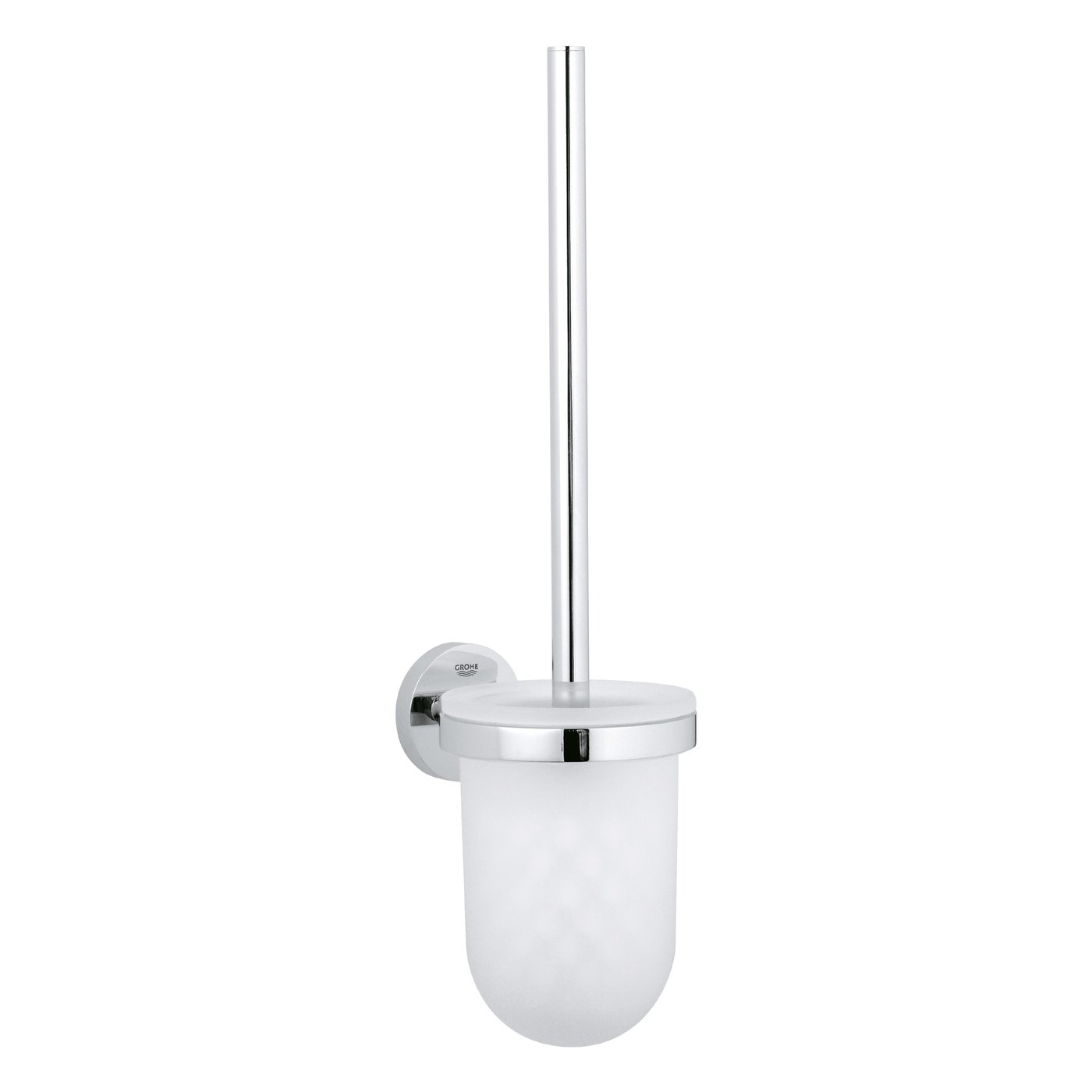 Grohe Essentials toilet brush set chrome